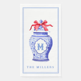 チノイスリージンジャージャーブモノグラム |レッドボウ