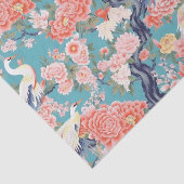 チノイスリーティール（緑がかった色）フローラエグレット 薄葉紙 (詳細)