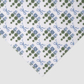 チノイスリートピアリーツリーブルーボウ 薄葉紙 (詳細)