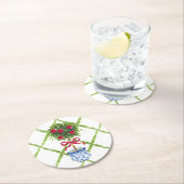 チノイスリートピアリーホリデイ ラウンドペーパーコースター (インサイチュ)