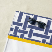 チノイスリーバニーラビットパーソナライズされたビーチタオル ビーチタオル (インサイチュ)