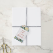 チノイスリーフローラジェイドエグレット ギフトタグ (より糸付き)