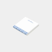 チノイスリーブルー&ホワイトジンジャージャーフローラヴァース ポストイット (アングル)