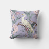 チノイスリーラベンダーフローラエグレット クッション (正面)