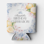 チノイスリーレモンティーパーティー誕生日のお気に入り 缶クーラー (正面)