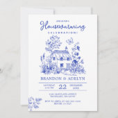 チノイスリー引っ越し祝いパーティーパーティーホームスイートホーム 招待状 (正面)