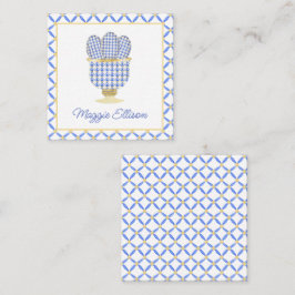 チノイスリー水彩シックな卵ギフトエンクロージャー ノートカード