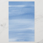 チノイスリー水彩ジンジャージャールオーキッド 便箋 (裏面)