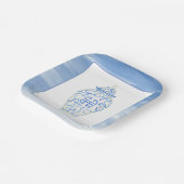 チノイスリー水彩ジンジャージャー瓶の花瓶 ペーパープレート (傾斜あり)