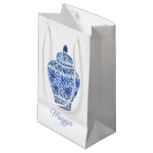 チノイスリー水彩ジンジャージャー スモールペーパーバッグ (正面アングル)