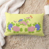 チノイスリー牡丹 ランバークッション (ブランケット)