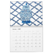 チノイスリー竹ジンジャージャール カレンダー (1月 2027)