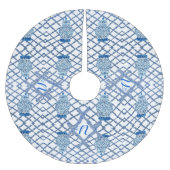 チノイスリー竹ジンジャージャール  ブラッシュドポリエステルツリースカート (正面)