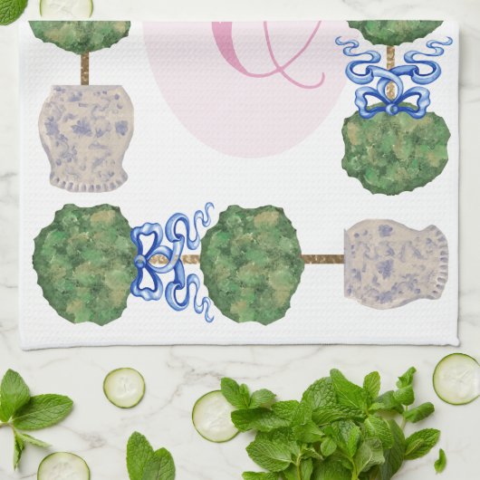 チノイセリージンジャージャージャージャーズトピアリーバスケット キッチンタオル (折り畳み)