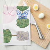 チノイセリージンジャージャージャージャーズトピアリーバスケット キッチンタオル (四つ折り)