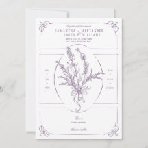 チノイセリーラベンダーブーケビクトリアンス結婚ズ