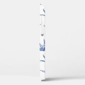 チノイセリー·ブルーと白いツバメの鳥の名前 Case-Mate iPhoneケース (裏面 / 左)