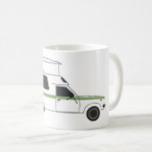 チノクポップ・アートのカンパーレトロレモンライム コーヒーマグカップ (正面右)