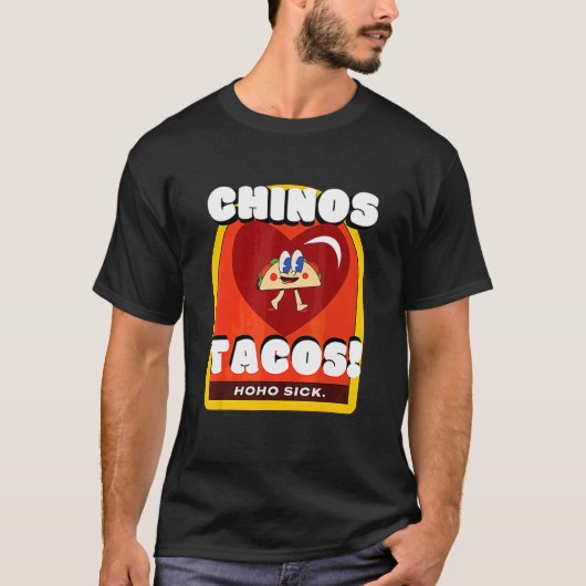 チノスラブタコスタコス Tシャツ (正面)