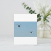 チノックヘリコプター ポストカード (スタンド正面)