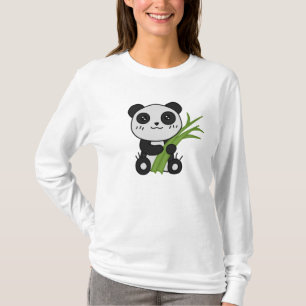 チノパンダのフード付きスウェットシャツ Tシャツ
