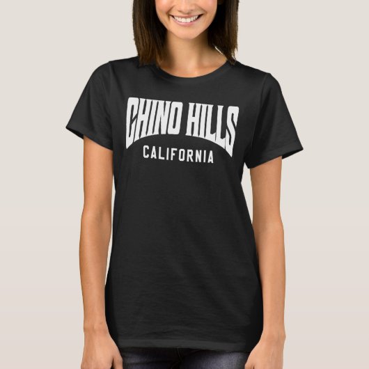 チノヒルズカリフォルニア Tシャツ (正面)