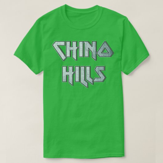 チノヒルズCA Tシャツ (デザイン正面)