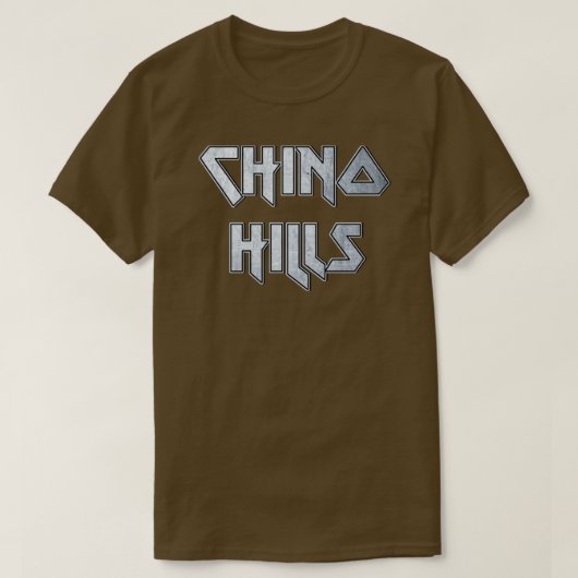 チノヒルズCA Tシャツ (デザイン正面)