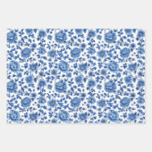 チノフランスのイスリーフローラ ラッピングペーパーシート (正面2)