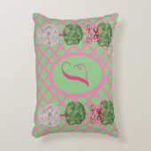 チノワイセリージンジャージャージャーズトピアリーバスケットスローP アクセントクッション (正面(垂直))