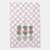 チノワガーリーリージンジャージャージャージャーズトピアリーバスケット キッチンタオル (縦)