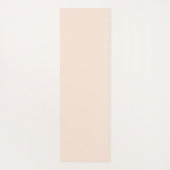 チノワズリーの鳥と葉の赤面ピンク ヨガマット (裏面)