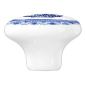 チノワセリエフローラドラゴンフライブルーホワイトジンジャージャー セラミックノブ (側面)