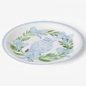 チノワセリーウォーターカラージンジャージャーリース ペーパープレート (アングル)