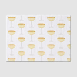 チノワセリーウオーターカラーワインシャンパングラス 薄葉紙