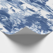 チノワセリーオリエンタル絵画ランドスケーズ ラッピングペーパー (角)