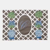 チノワセリーガーデントピアリージンジャージャージャージャー キッチンタオル (横)