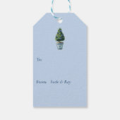 チノワセリークリスマストピアリーツリー ギフトタグ (裏面)