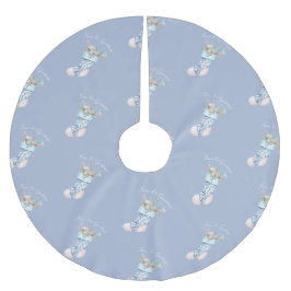 チノワセリーコースタル祖母ストッキングツリースカート ブラッシュドポリエステルツリースカート