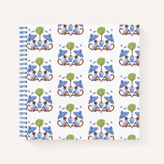 チノワセリーサルとパラソルのスパイラルノート ノートブック (正面)