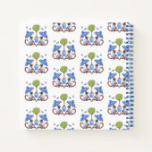 チノワセリーサルとパラソルのスパイラルノート ノートブック (裏面)