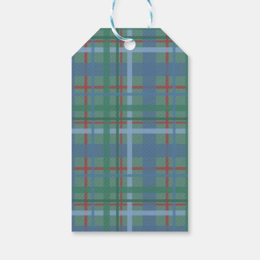 チノワセリーシックなポインセチアリースメリークリスマス ギフトタグ (裏面)