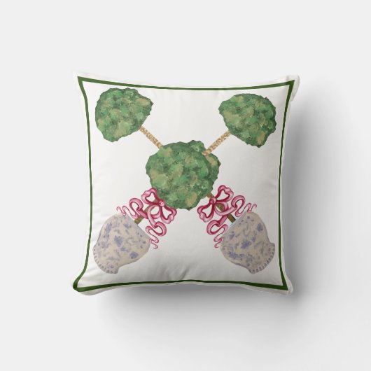 チノワセリージンジャージャージャージャーズトピアリートピアリー クッション (正面)