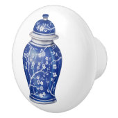 チノワセリージンジャージャーブルー セラミックノブ (右)