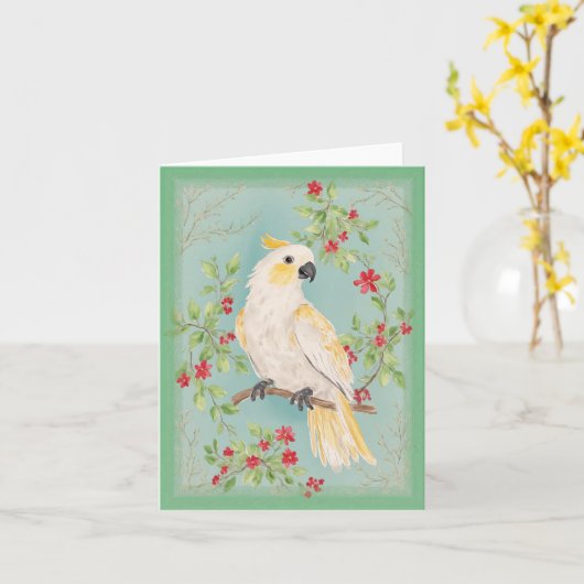 チノワセリースタイル絵を描コカトー文房具 カード (黄色い花)