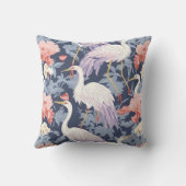 チノワセリーネイビーフローラエグレット クッション (裏面)