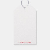 チノワセリーパゴダカスタムーラベル ギフトタグ (裏面)