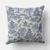 チノワセリーパゴダ&コイ池 クッション (裏面)