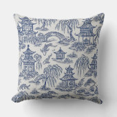 チノワセリーパゴダ&コイ池 クッション (正面)