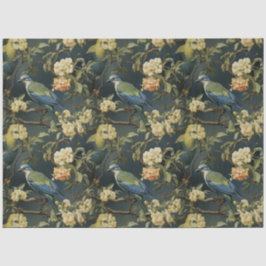 チノワセリーフローラルパターンティッシュペーパー 薄葉紙